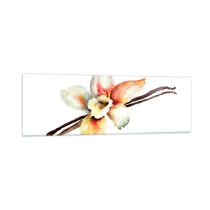 Quadro em vidro - Doçura derramada com tinta - 160x50 cm