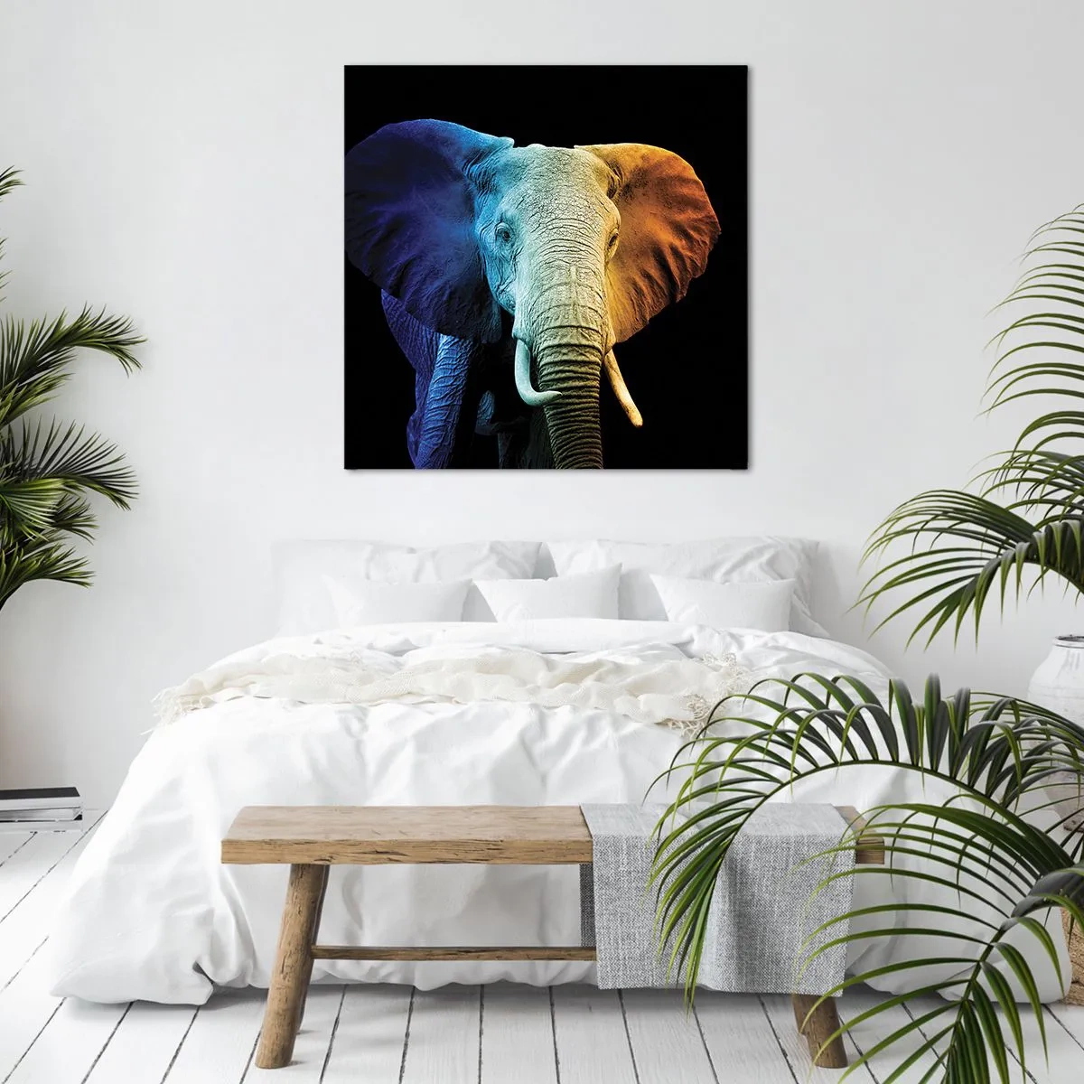 Quadro em tela - Excêntrico, não esquisito - 60x60 cm