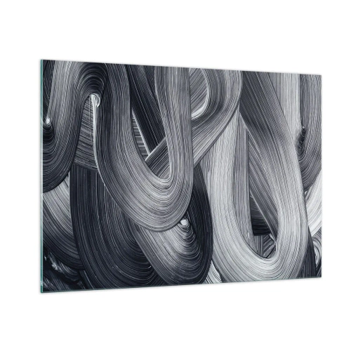 Quadro em vidro - A fluidez da realidade - 100x70 cm