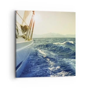 Quadro em tela - Depois da aventura - 70x70 cm