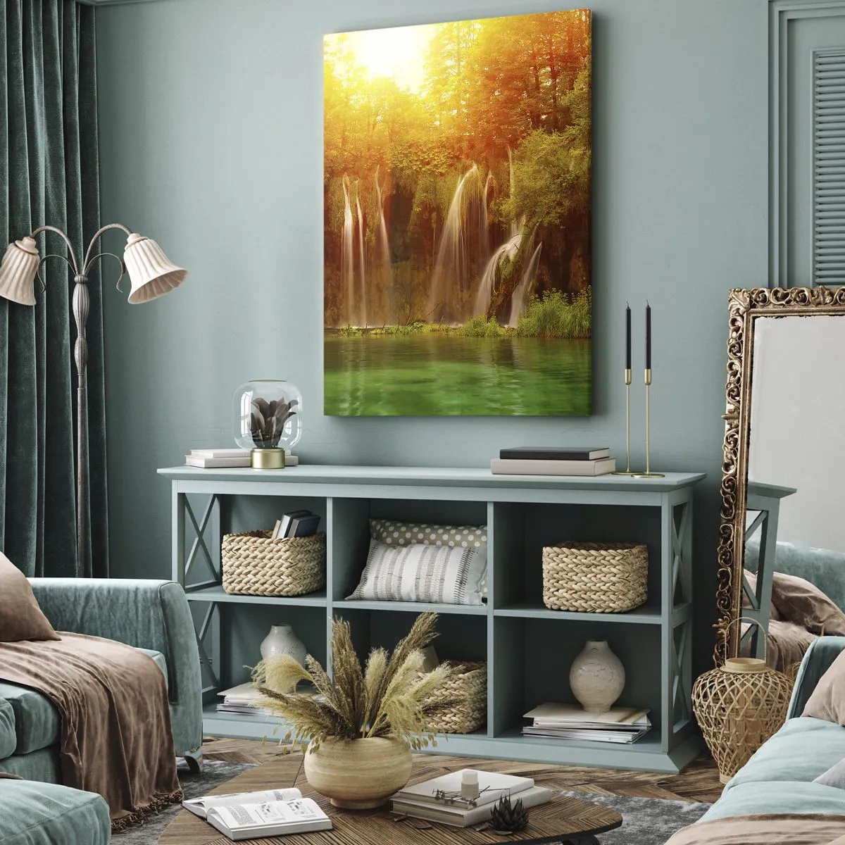 Quadro em tela - Ao sol e à sombra - 80x120 cm