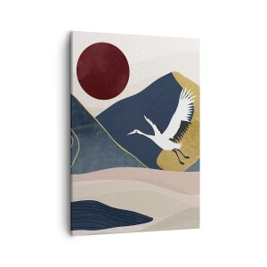 Quadro em tela - E o dia acaba novamente - 50x70 cm