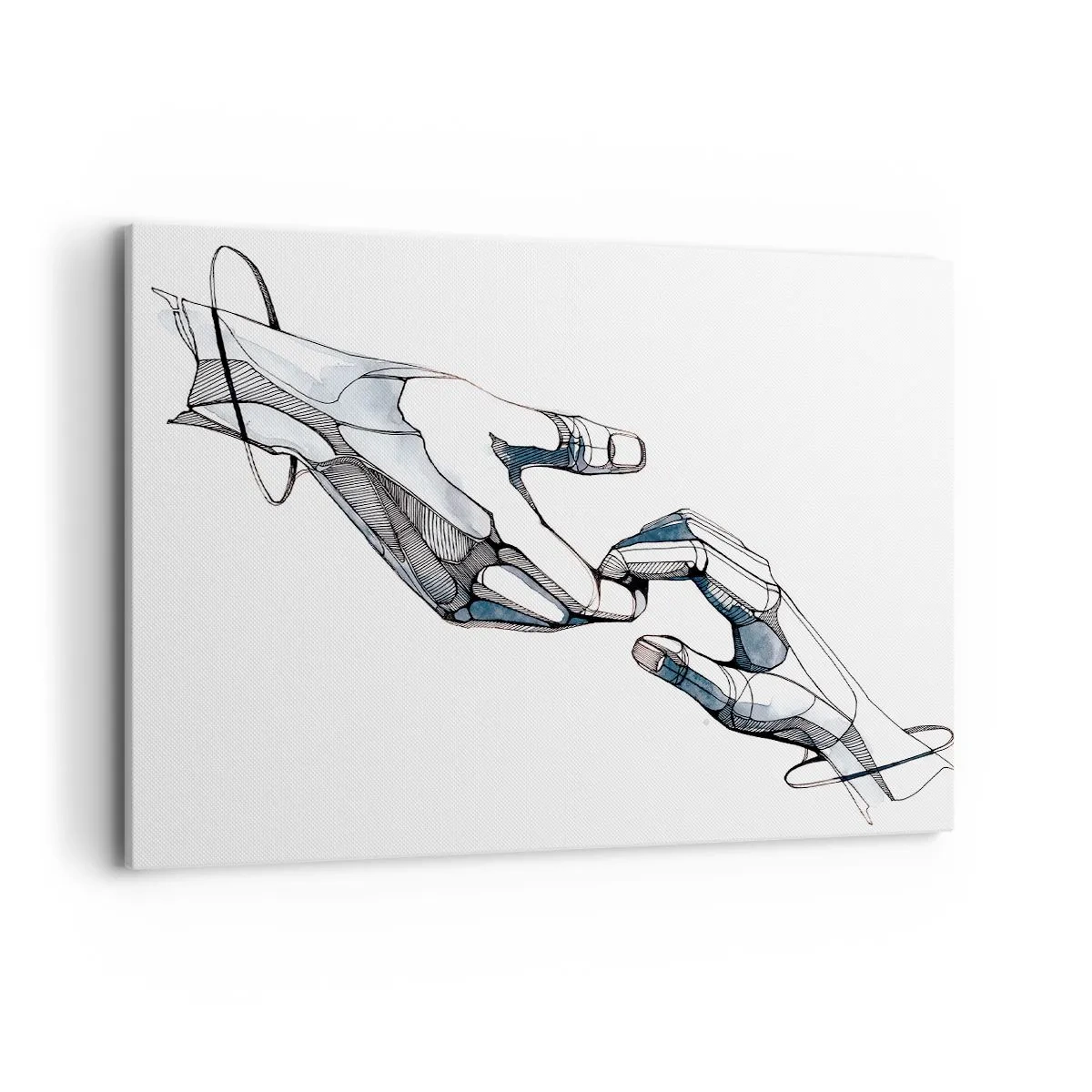 Quadro em tela - Um bom gesto - 100x70 cm