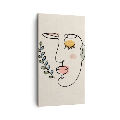 Quadro em tela - Paz encontrada - 45x80 cm