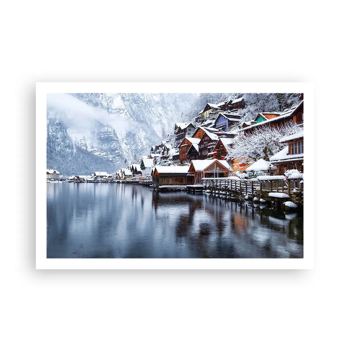 Pôster - Na decoração de inverno - 91x61 cm