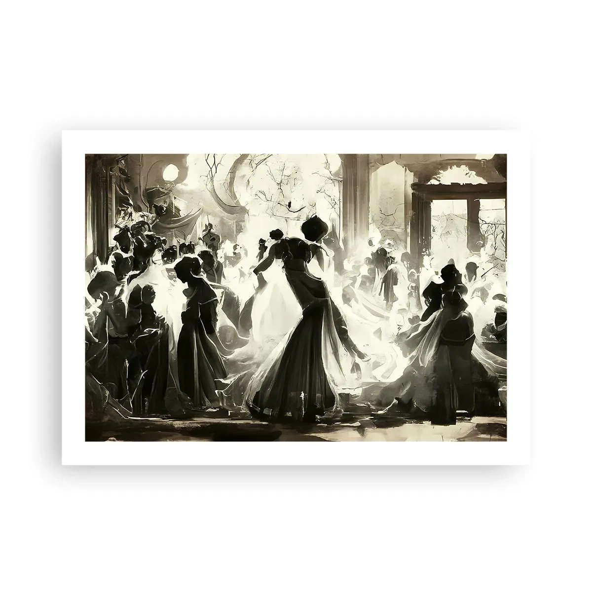 Pôster - O grande baile de máscaras - 70x50 cm