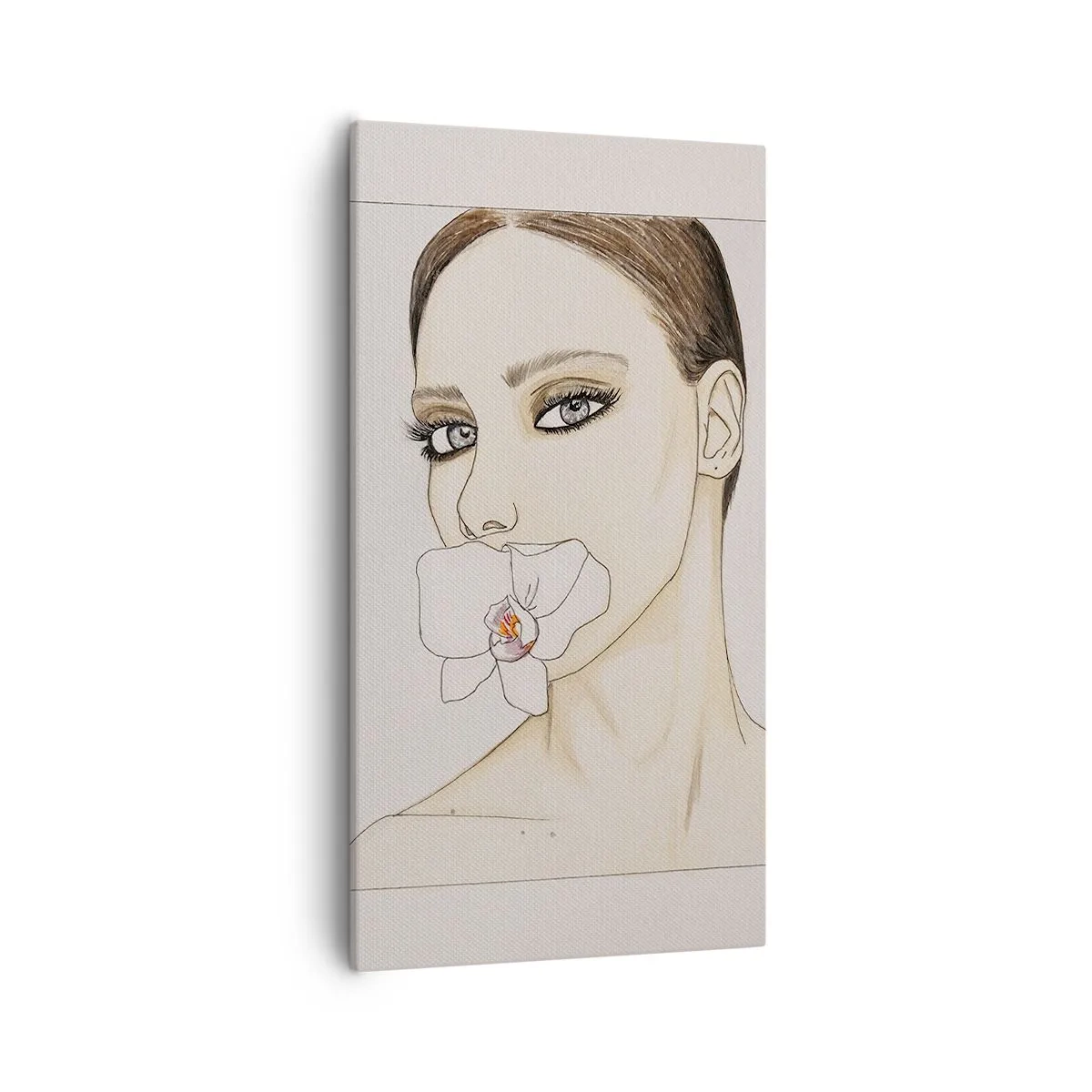 Quadro em tela - Símbolo de elegância e beleza - 55x100 cm