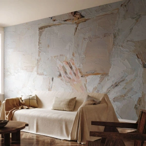 Papel de Parede Premium Canvas - Em outro mundo - Pedaço, Livro, Minimalismo - 350x256 cm