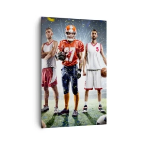 Quadro em tela - Gladiadores dos campos - 80x120 cm