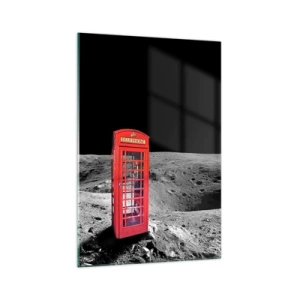 Quadro em vidro - Piada espacial - 70x100 cm