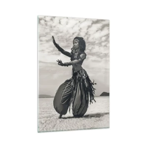 Quadro em vidro - Dança das Ilhas do Sul - 80x120 cm