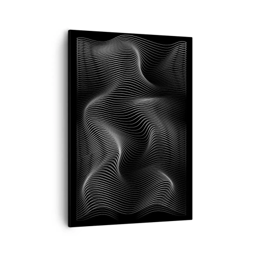 Quadro em tela - Dança de luz no espaço - 50x70 cm