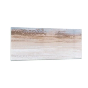 Quadro em vidro - Paisagem ambígua - 100x40 cm