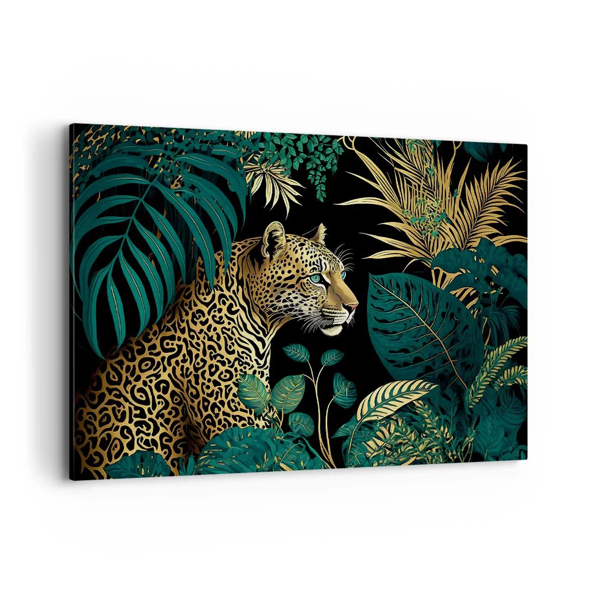 Quadro em tela - Um anfitrião na selva - 120x80 cm