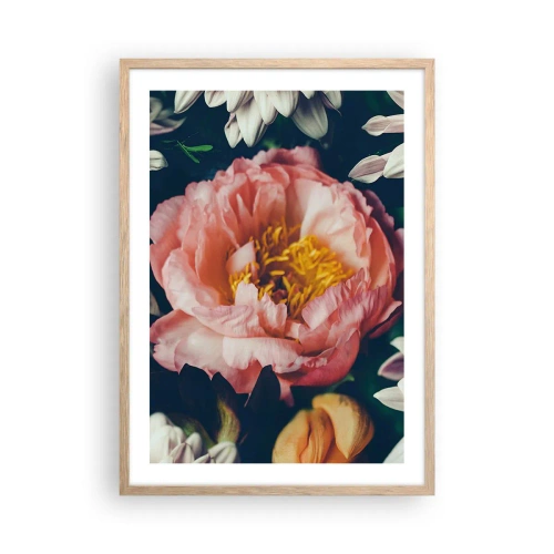 Pôster com moldura de carvalho claro - Com o esplendor barroco - 50x70 cm