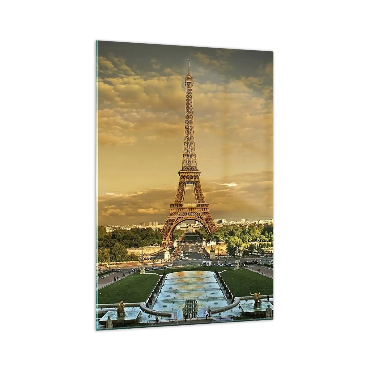 Quadro em vidro - A rainha de Paris - 70x100 cm