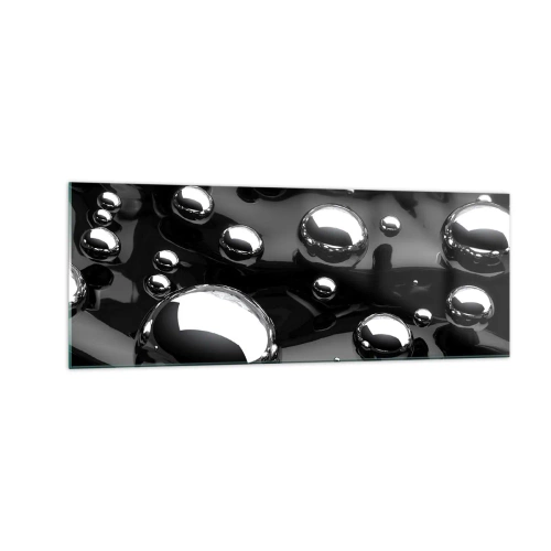 Quadro em vidro - Das profundezas negras - 140x50 cm