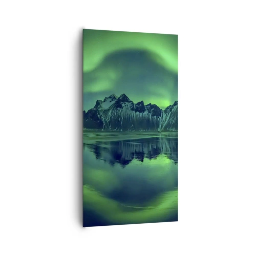 Quadro em tela - Nos braços da aurora - 65x120 cm