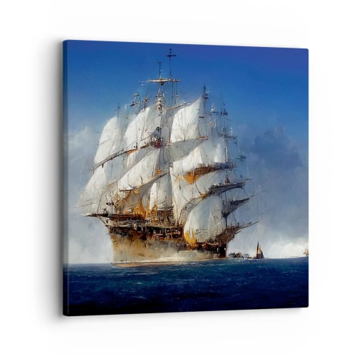 Quadro em tela - A grande glória! - 30x30 cm