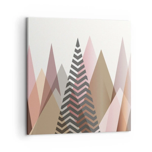 Quadro em tela - Vista piramidal - 60x60 cm