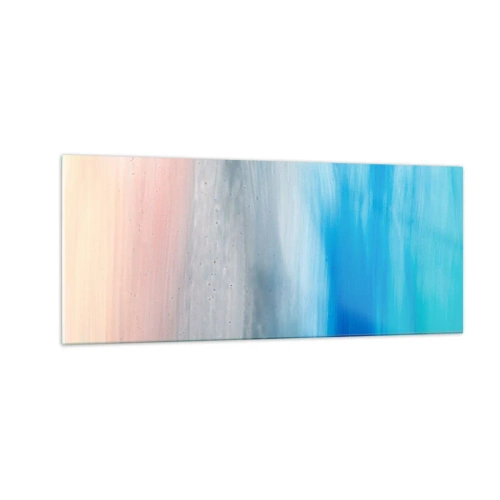 Quadro em vidro - Elementos: ar - 100x40 cm