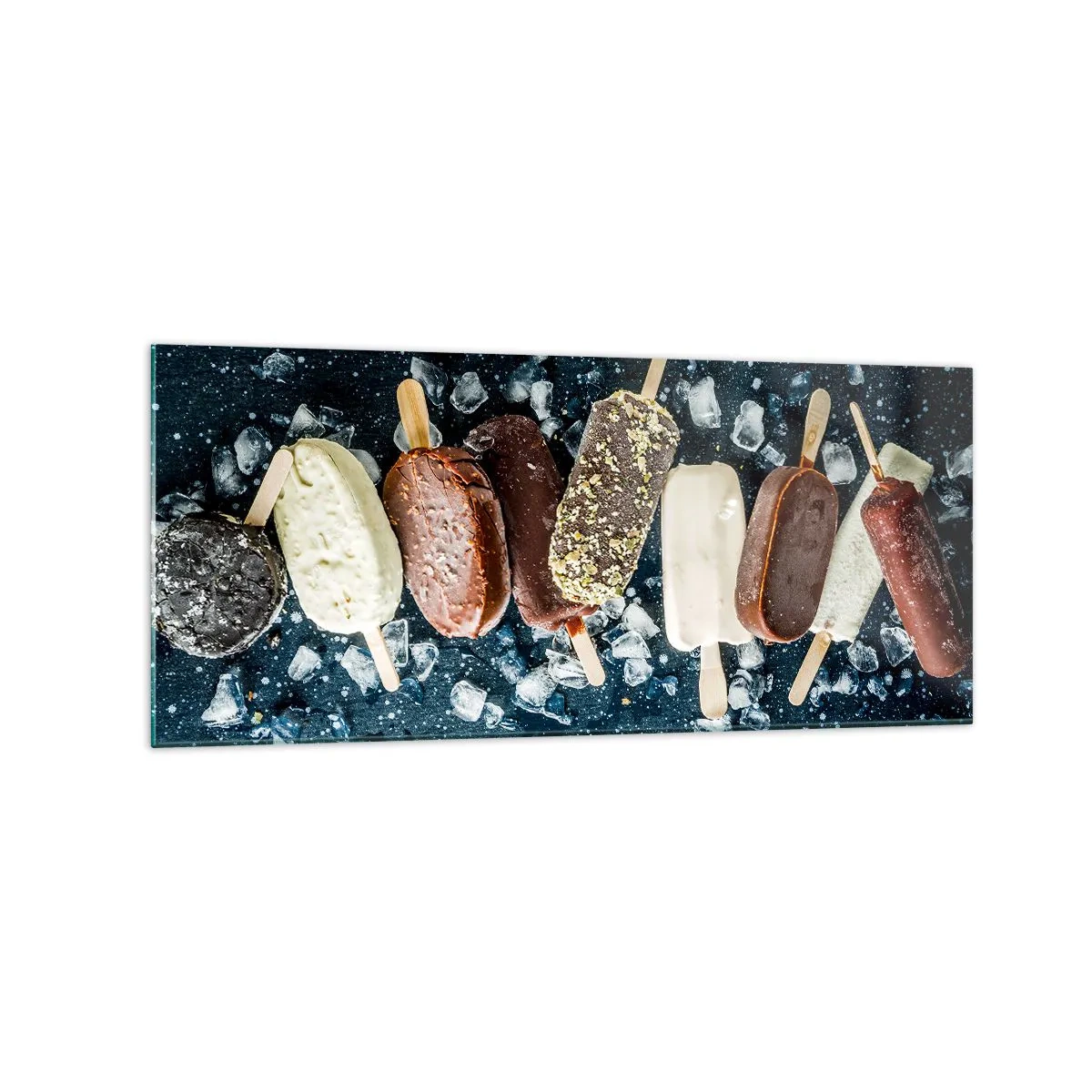 Quadro em vidro - O sabor de um verão quente - 120x50 cm