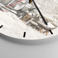 Mostrador com traços