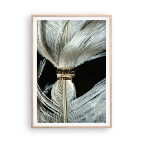 Pôster com moldura de carvalho claro - ...todos os dias da nossa vida... - 70x100 cm