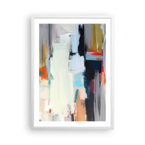 Pôster em moldura branca - Há um método? - 50x70 cm