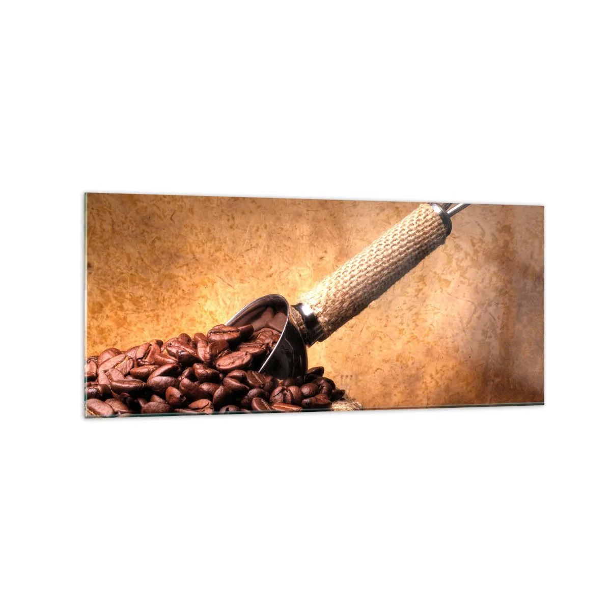 Quadro em vidro - Na fonte do sabor - 120x50 cm