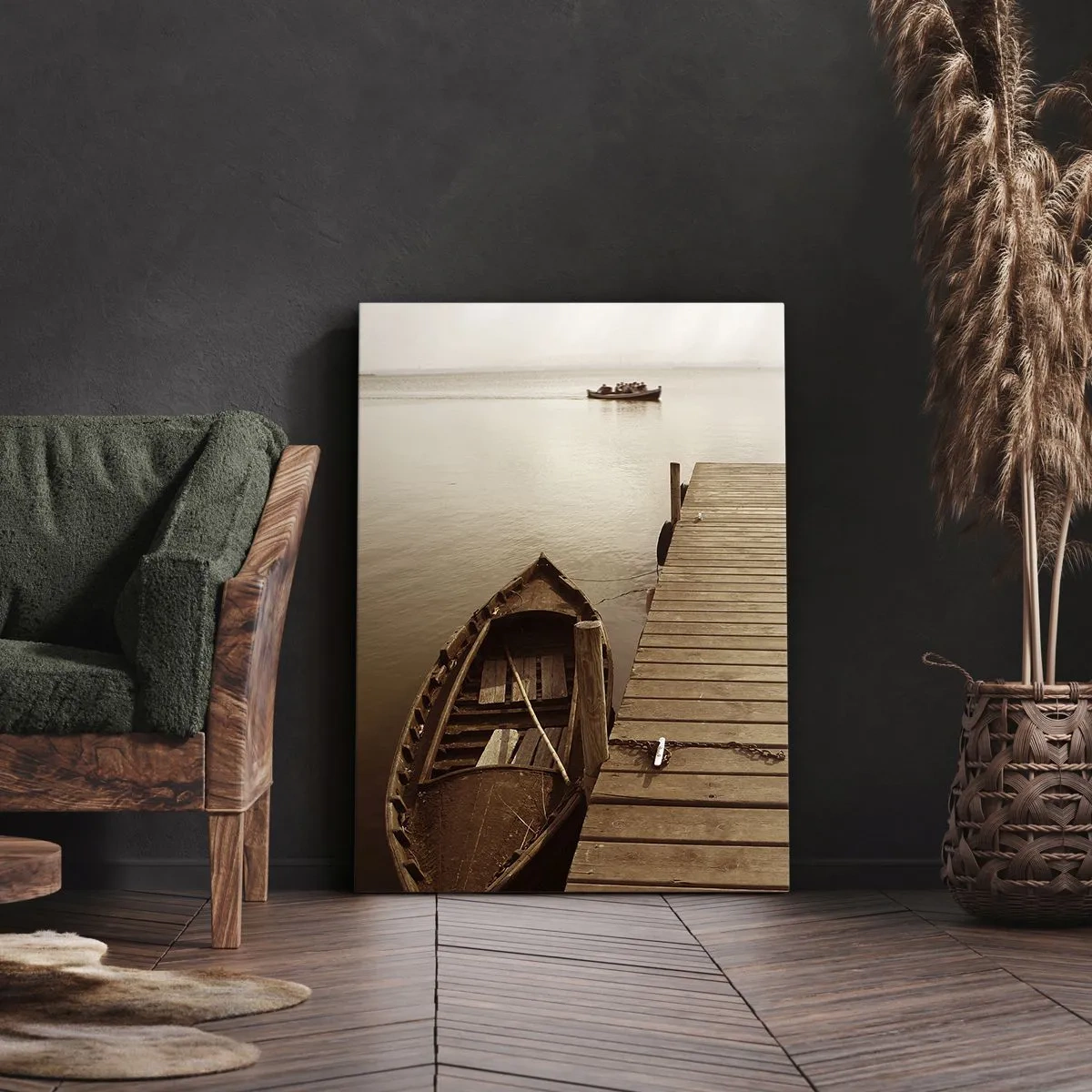 Quadro em tela - Paz de espírito - 50x70 cm