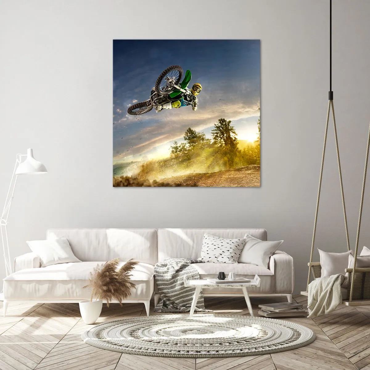 Quadro em tela - Hora da aventura! - 50x50 cm