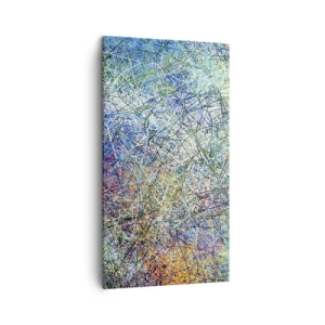Quadro em tela - Não é assim tão simples - 45x80 cm