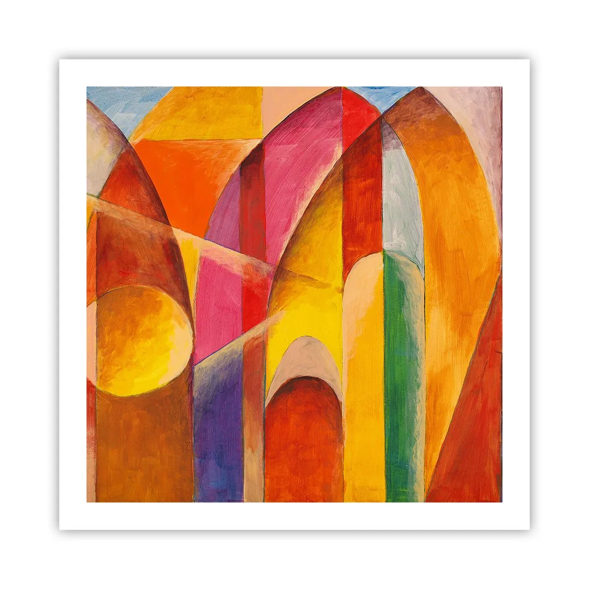 Pôster - Catedral do Sol - 60x60 cm