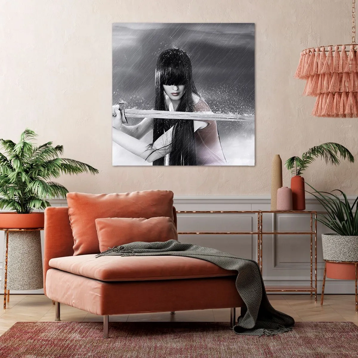 Quadro em tela - Bonita e perigosa - 60x60 cm