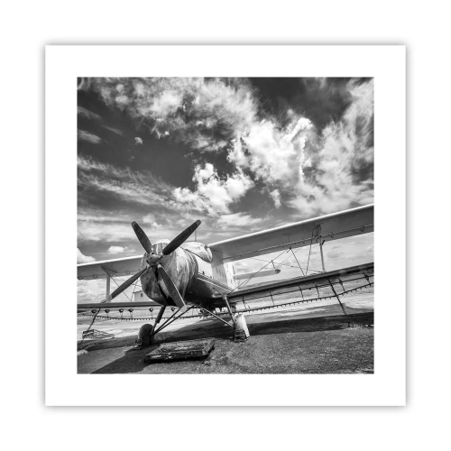 Pôster - Mal posso esperar! - 40x40 cm