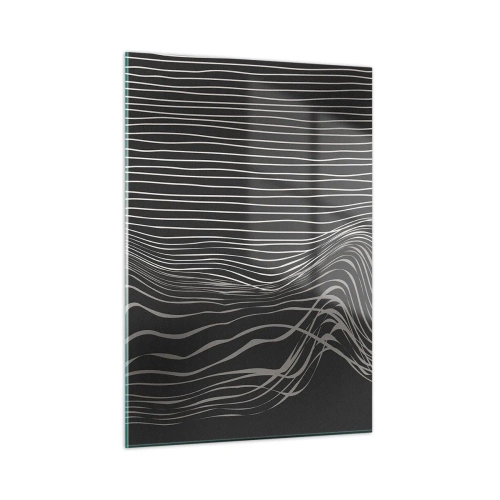 Quadro em vidro - Ritmo e sotaque - 50x70 cm