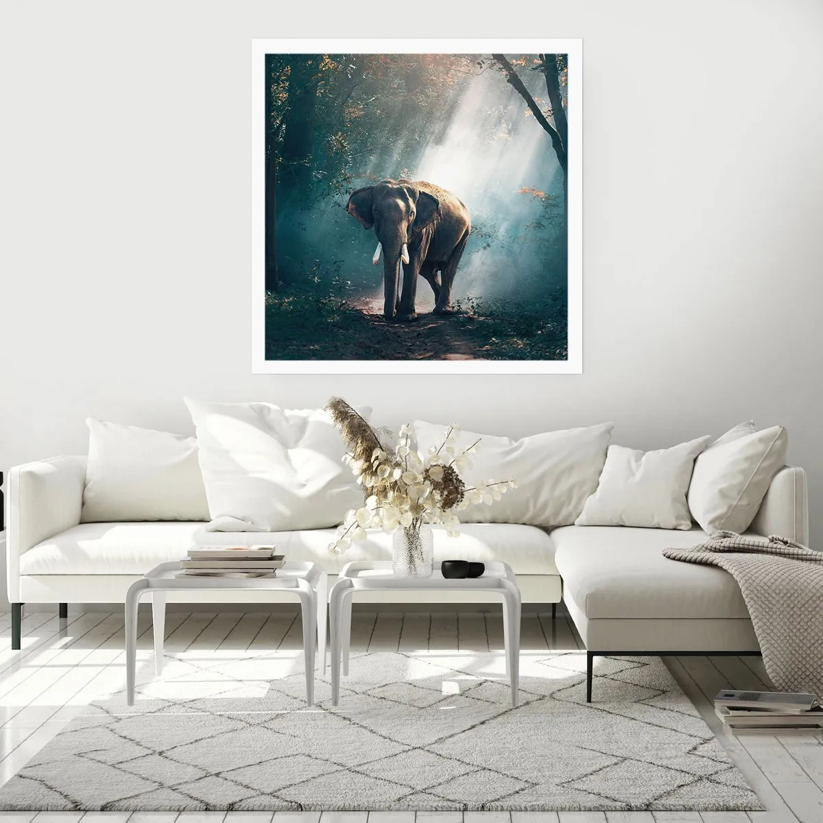 Pôster - Um passeio descontraído - 40x40 cm