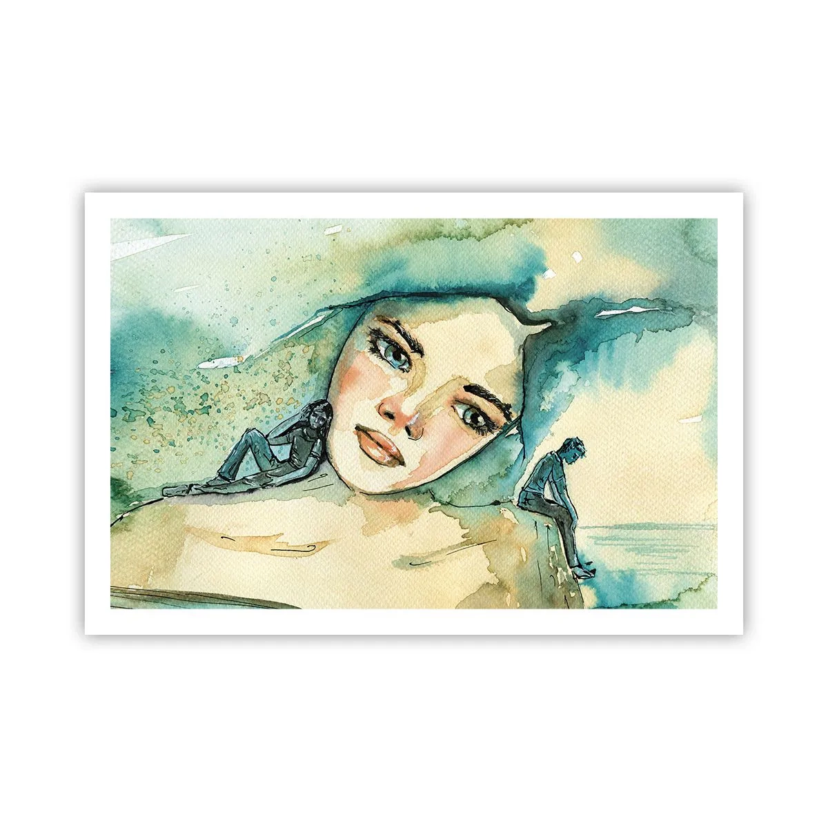 Pôster - Am I blue? - 91x61 cm