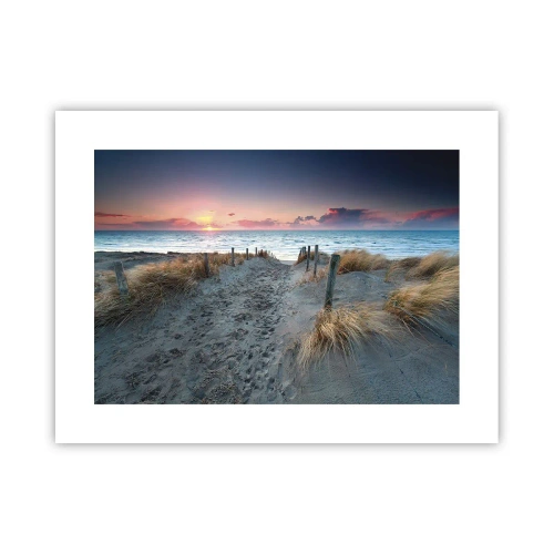 Pôster - Derramou um arco-íris de esplendor radiante.... - 40x30 cm