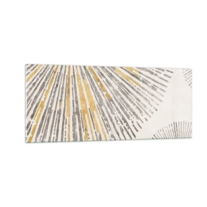 Quadro em vidro - A beleza do raio - 100x40 cm