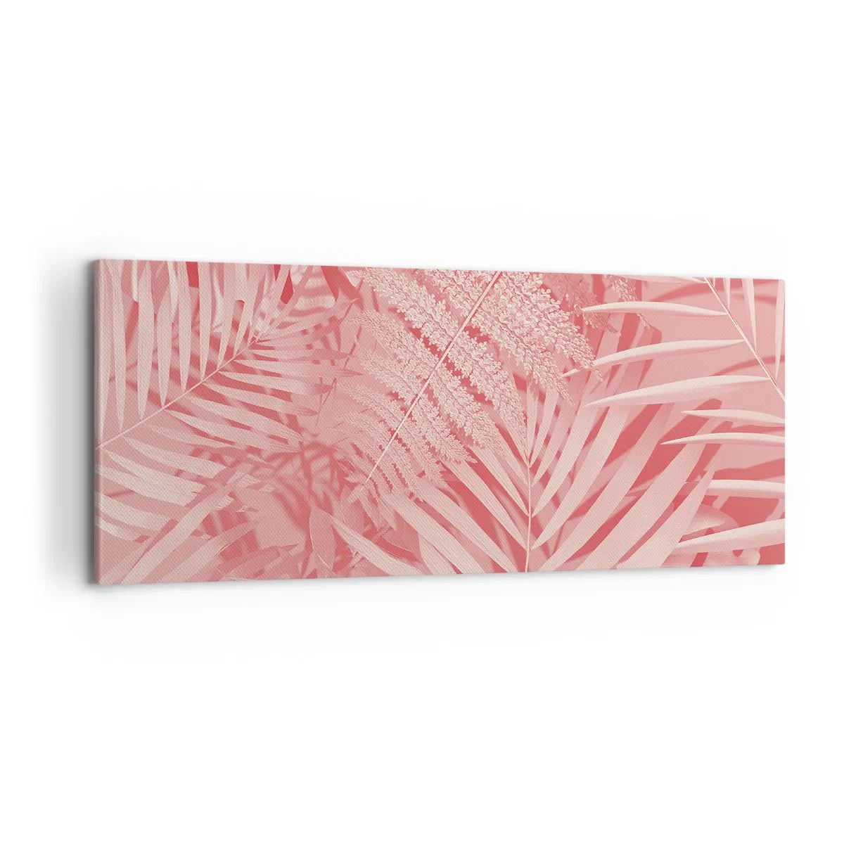 Quadro em tela - Conceito cor-de-rosa - 100x40 cm