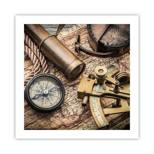 Pôster - Definir um rumo - 50x50 cm