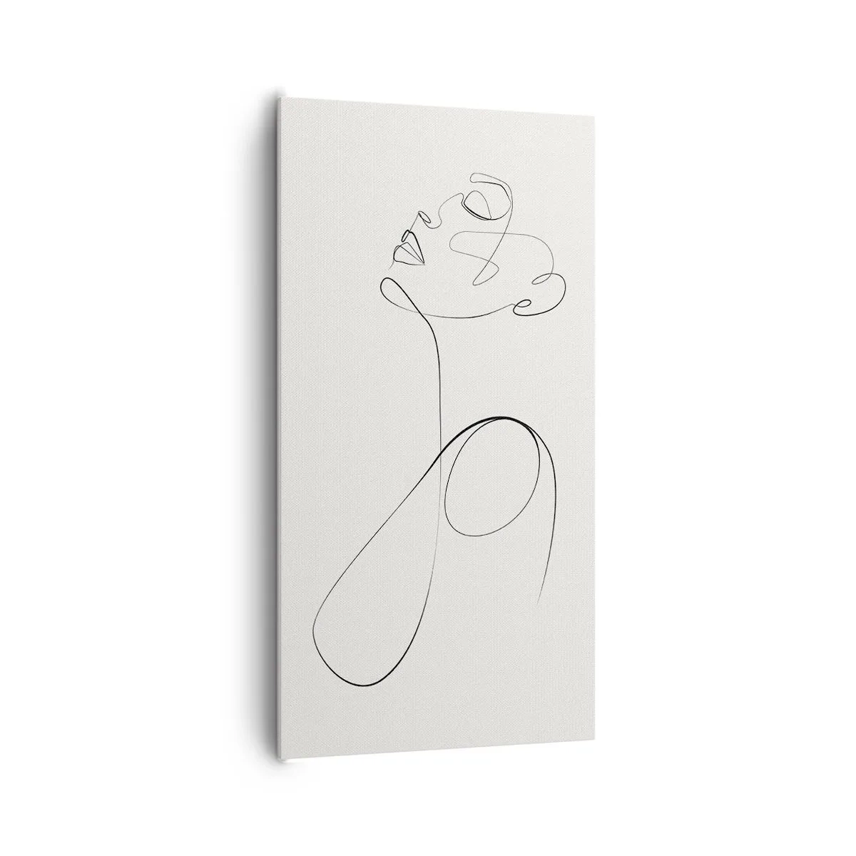 Quadro em tela - Enrolada em sonhos - 65x120 cm