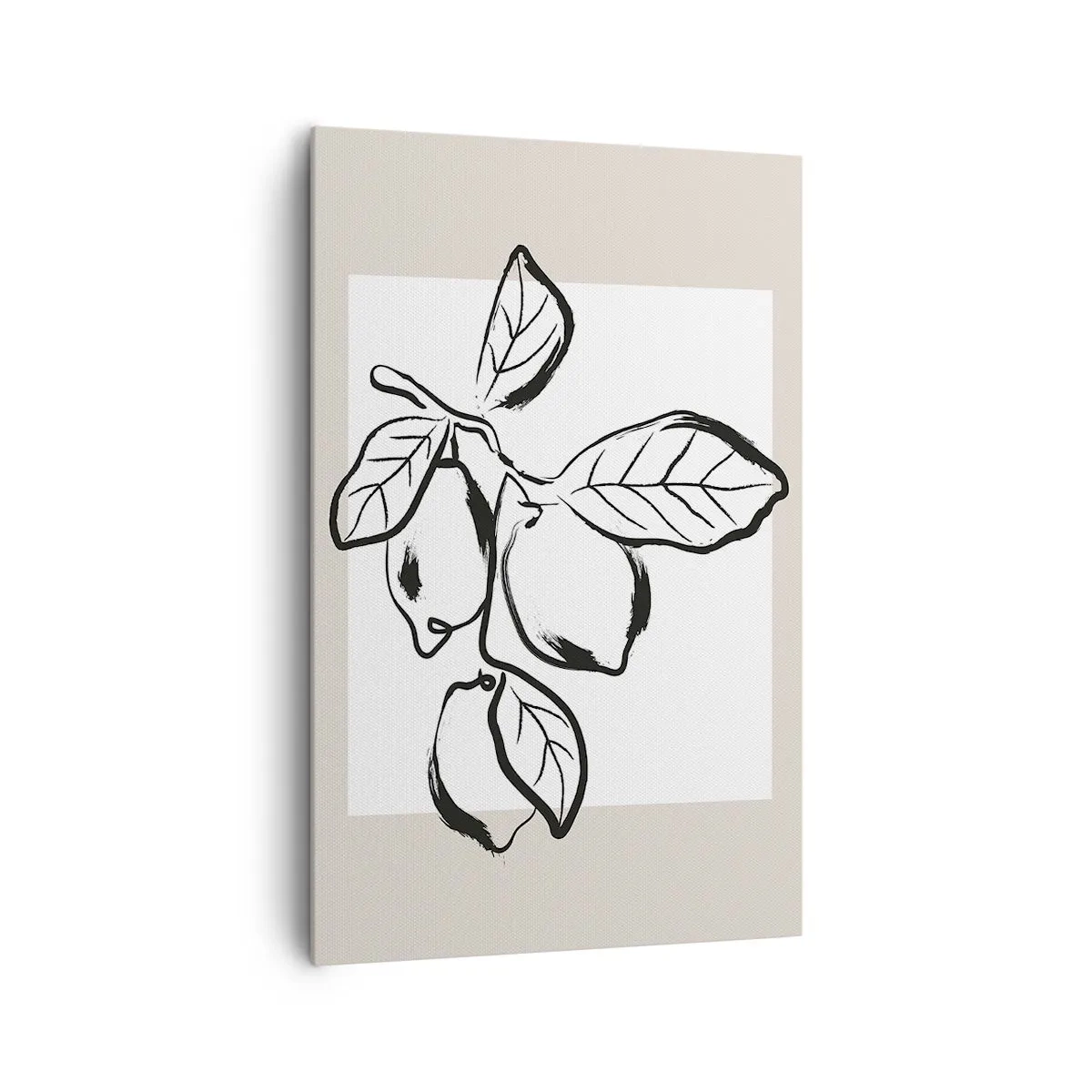 Quadro em tela - Onde o limão amadurece… - 80x120 cm