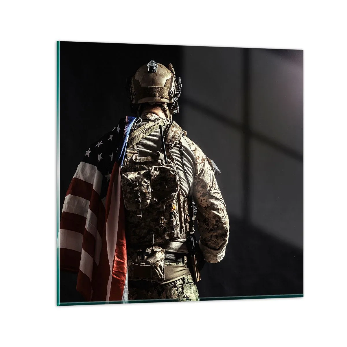 Quadro em vidro - É por isso - 60x60 cm