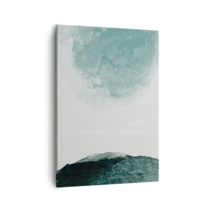 Quadro em tela - Encontro com a neblina - 50x70 cm