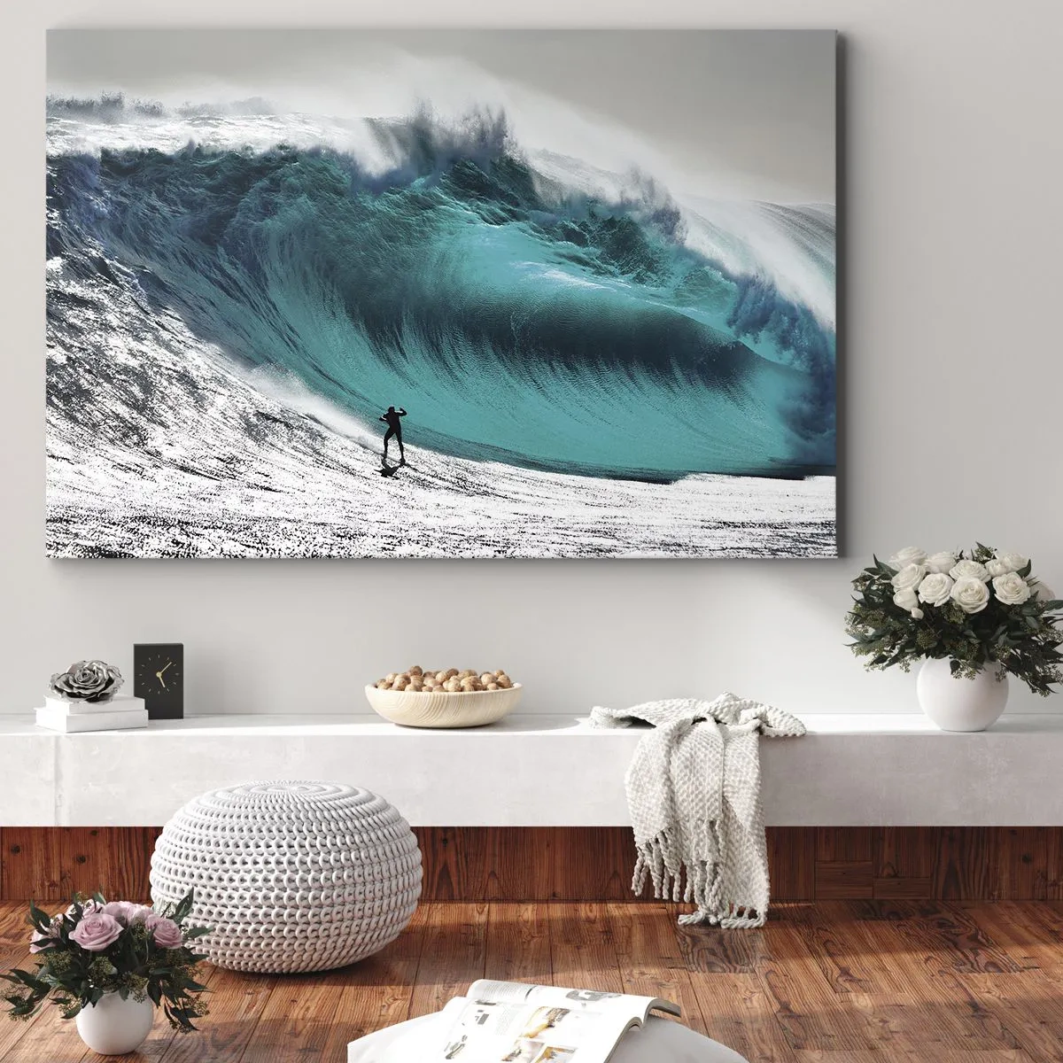 Quadro em tela - Desafio aceite - 120x80 cm