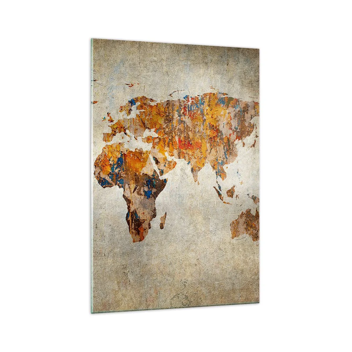 Quadro em vidro - Um mundo verdadeiramente grande - 70x100 cm