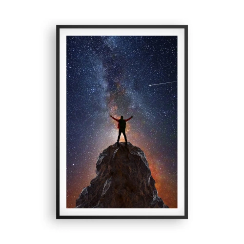 Pôster com moldura preta - A força está comigo! - 61x91 cm